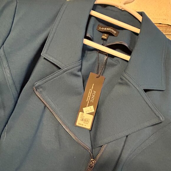 Lane Bryant Double-Breasted Blazer/Jacket. Royal Blue. Size 22. NWT. (1086) - Picture 5 of 6